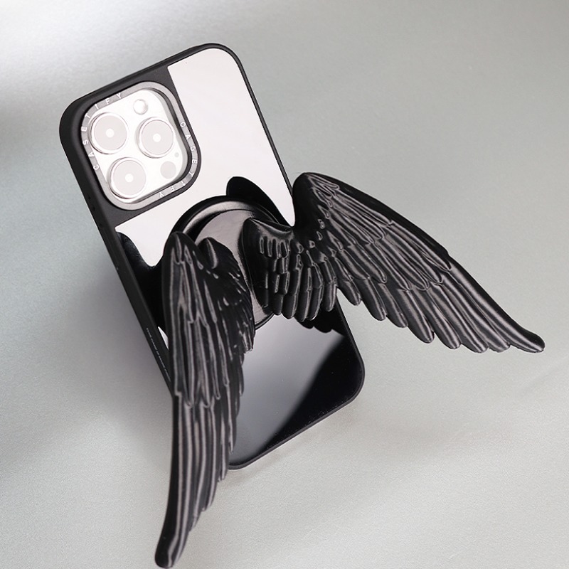 3D Printing Ring Holder - Angel Wings Phone Stand for Iphone