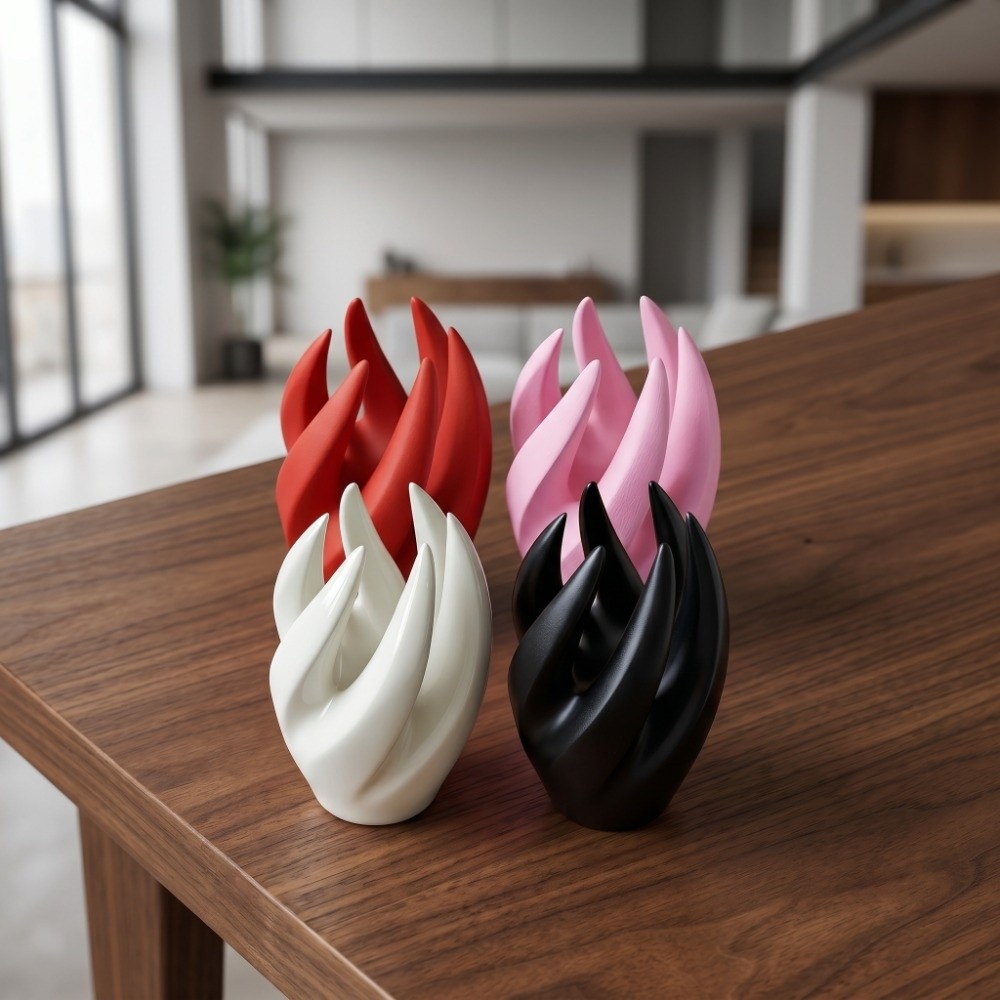 3D Printing Ring Holder - Finger-Shaped Ring Storage Stand 3D Printed