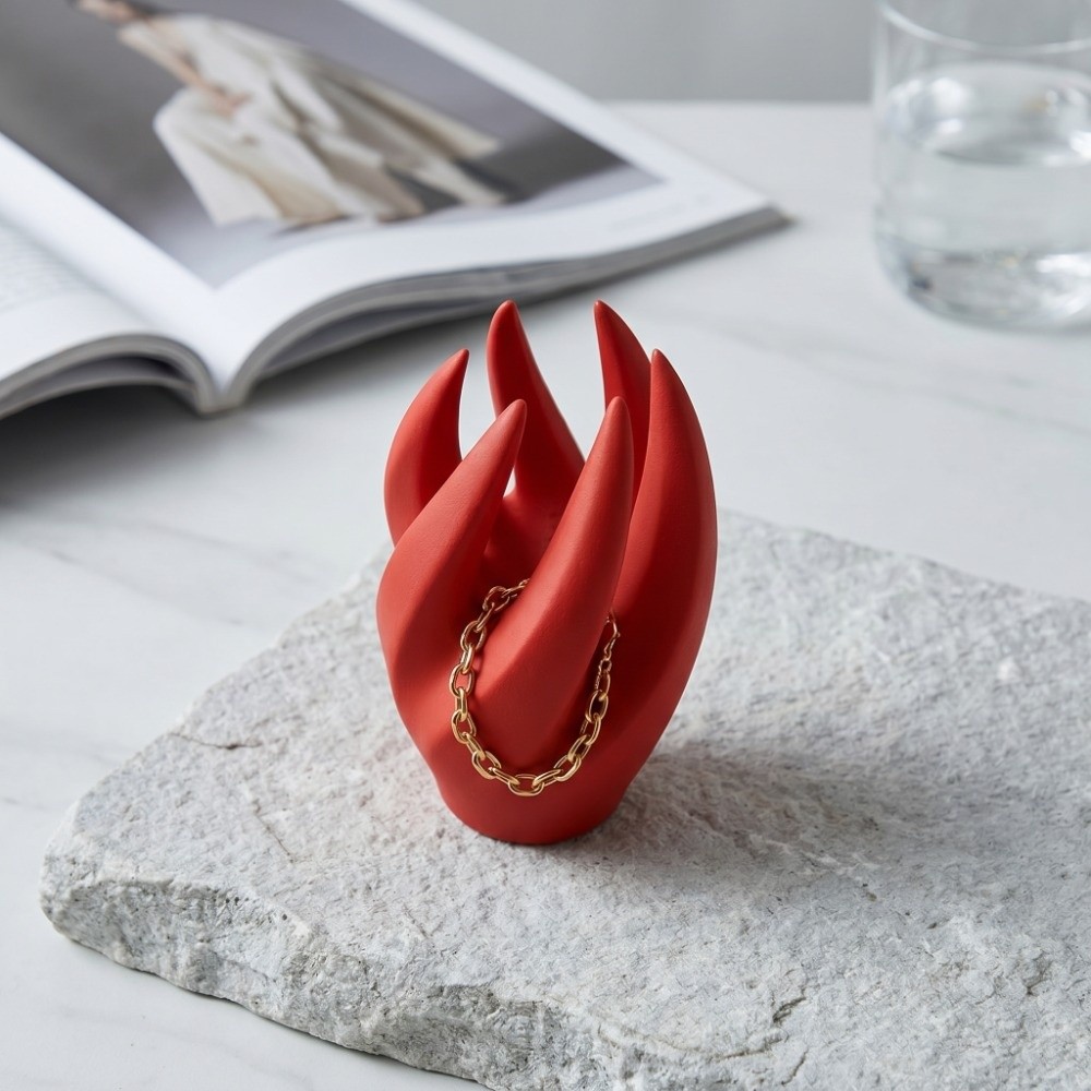 3D Printing Ring Holder - Space Saving Finger-Shaped Ring Storage Stand