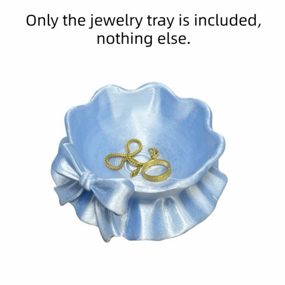 3D Printing Ring Holder - Elegant 3D Printed Jewelry Tray Sweet