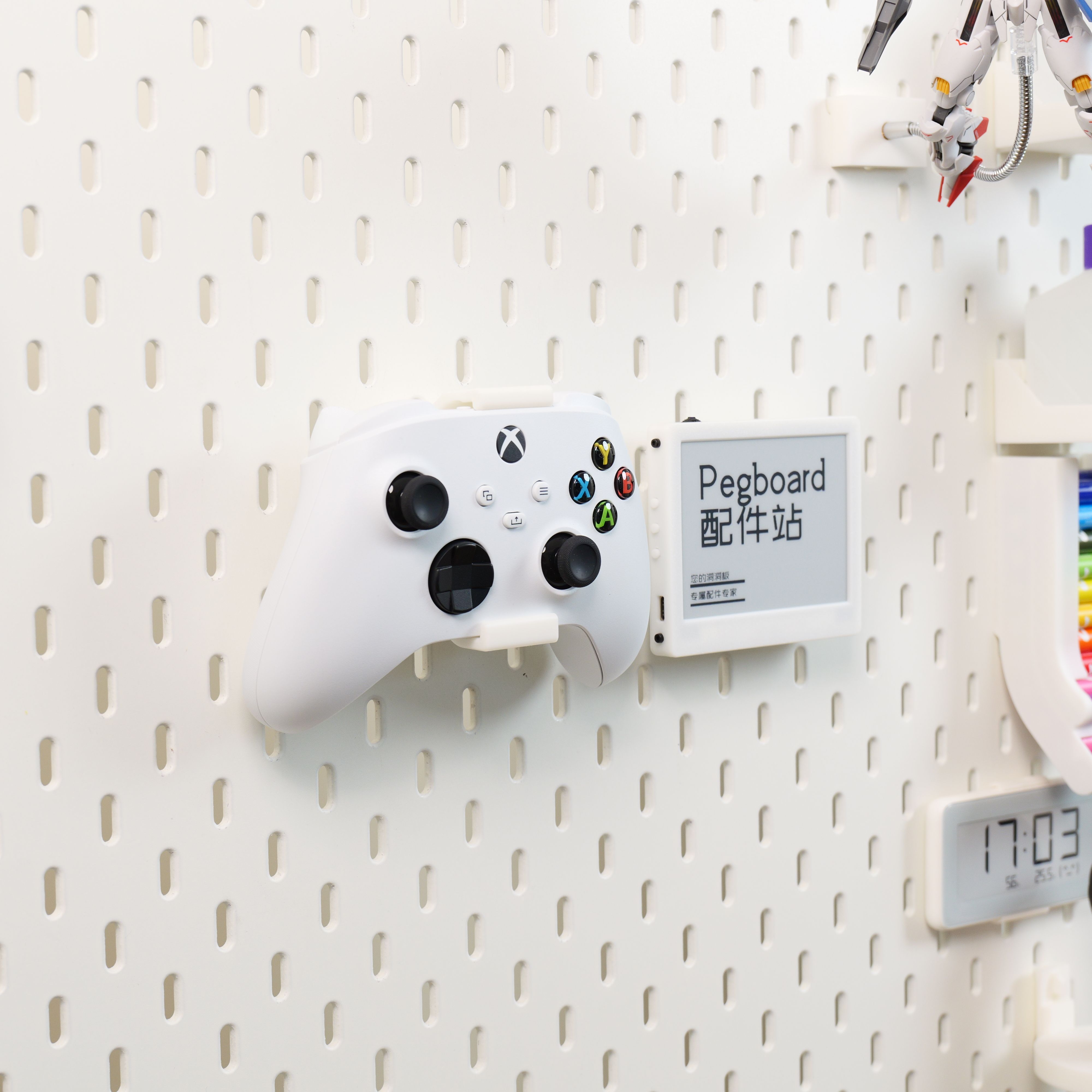 3D Printing Xbox Controller Holder - 3D Printing for Skadis Pegboard Accessories
