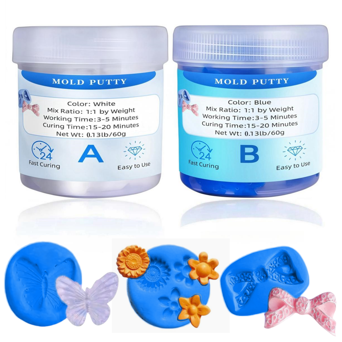3D Print Isopropyl Alcohol - Silicone Mold Making Kit for Resin