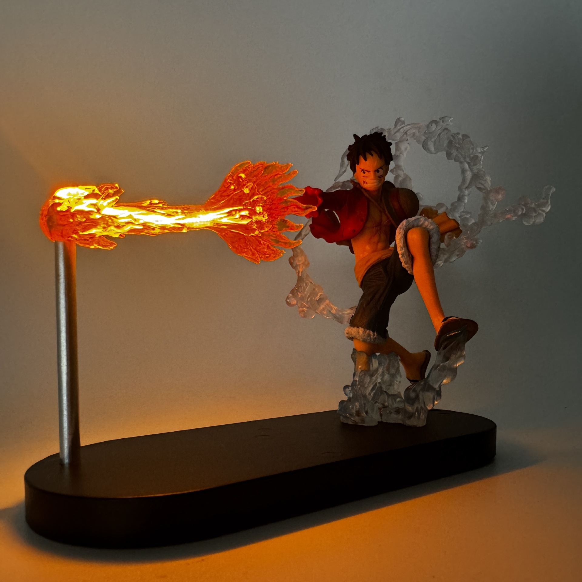3D Printing Luffy - Fire Fist Ace Anime Night Light