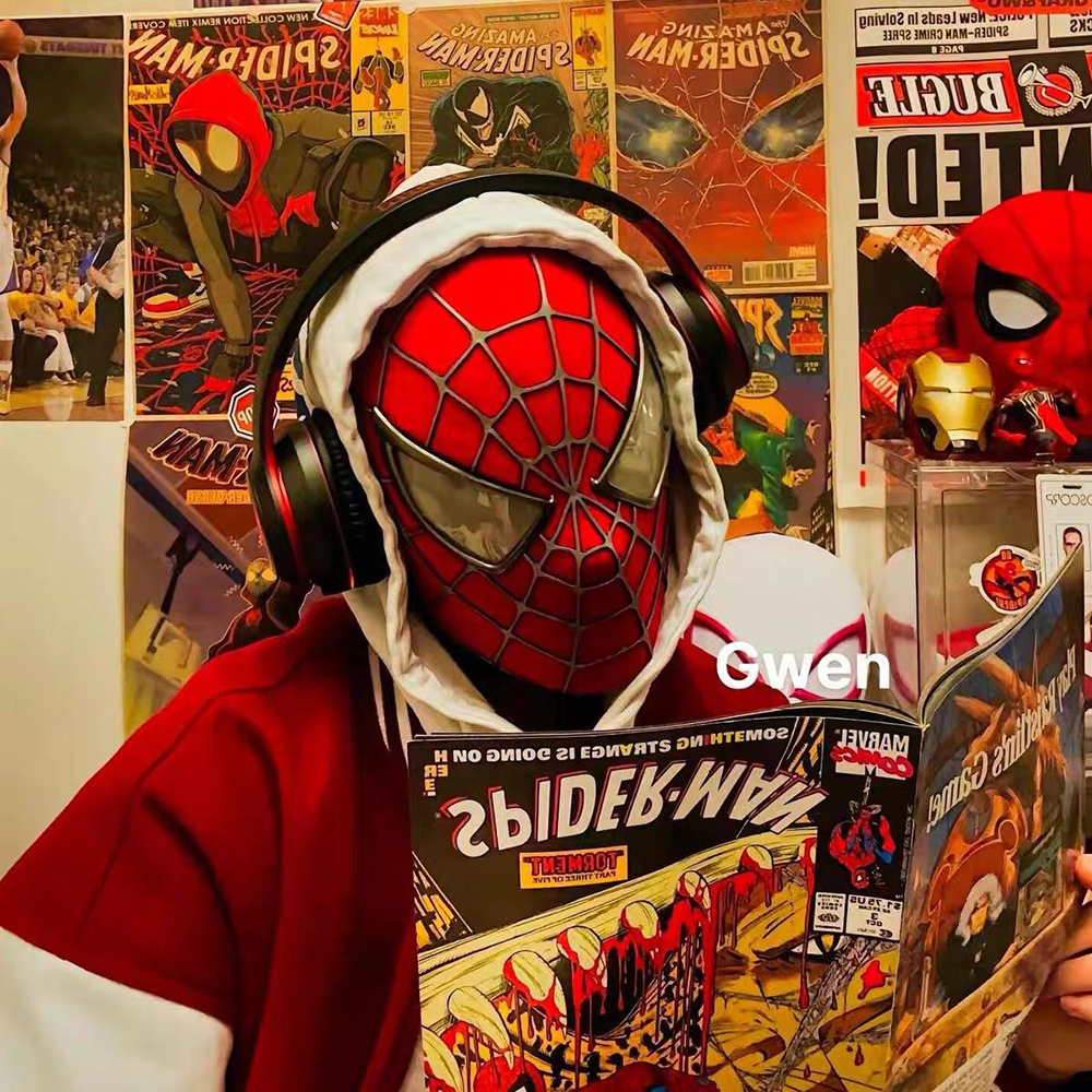3D Printing Gundam - Toby Maguire Spiderman Mask With Hard