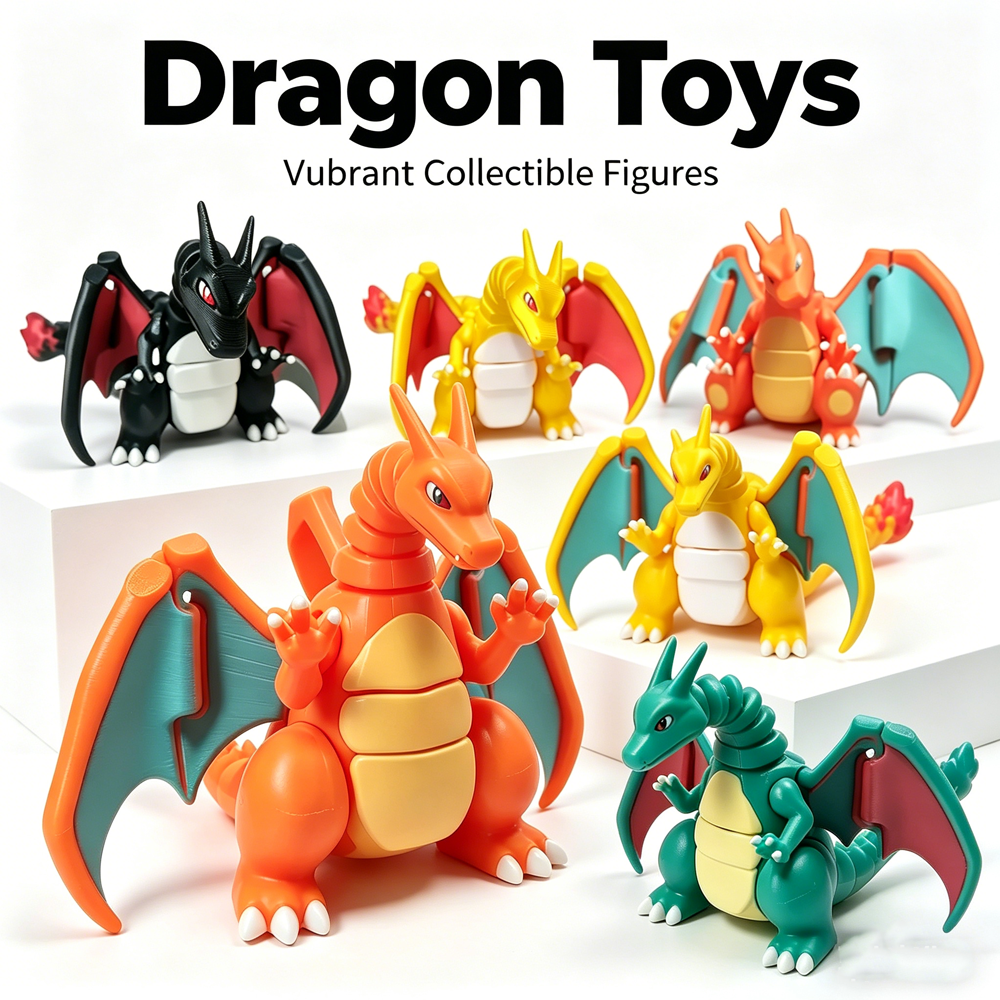 3D Printing Gundam - 3D Printed Anime Pokémon Figures Charizard