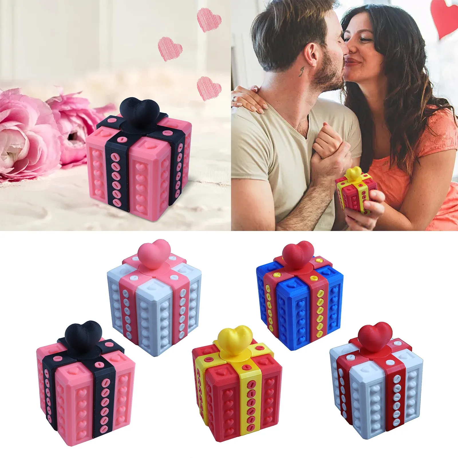 3D Printing Ring Holder - 3D Print Jewelry Packaging Necklace Packaging