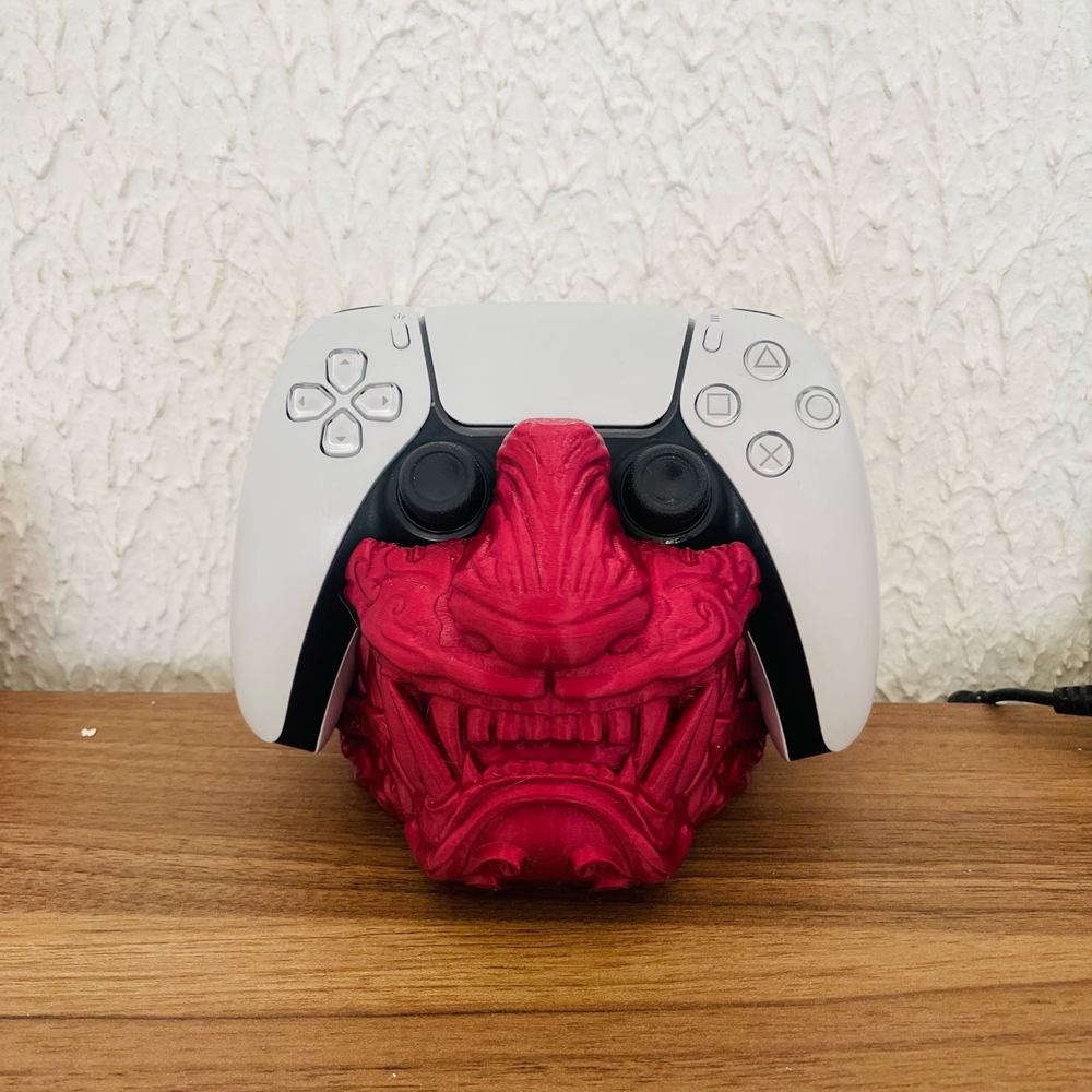 3D Printing Xbox Controller Holder - Hannya Mask Gaming Controller Holder 3D