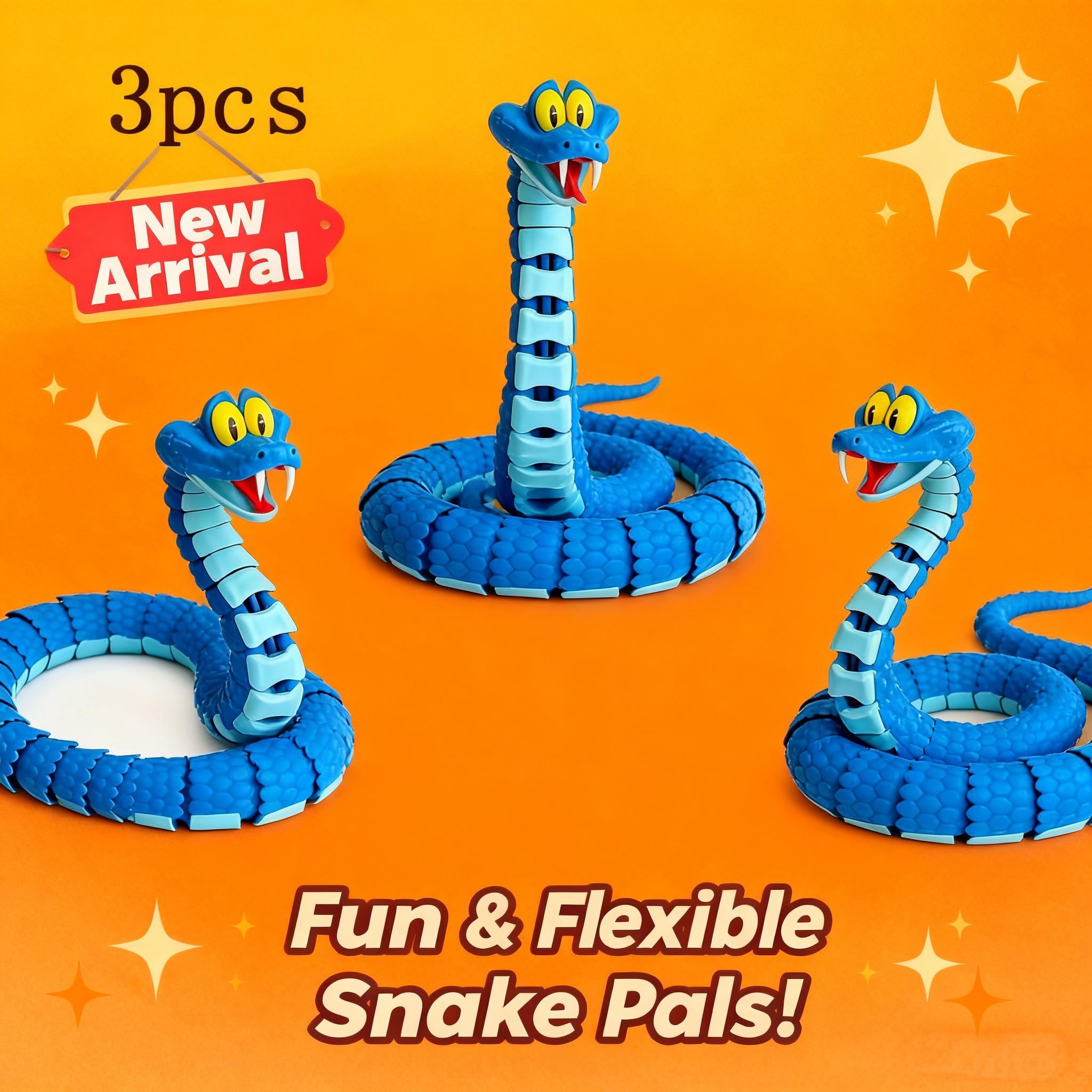 3D Printing Designing - Zootopia 3D Printed Gareth Snake Joint
