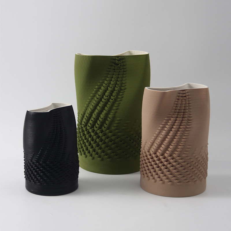 Nordic Style Morandi Color Gre - 3D Printing Vase のレビューと価格