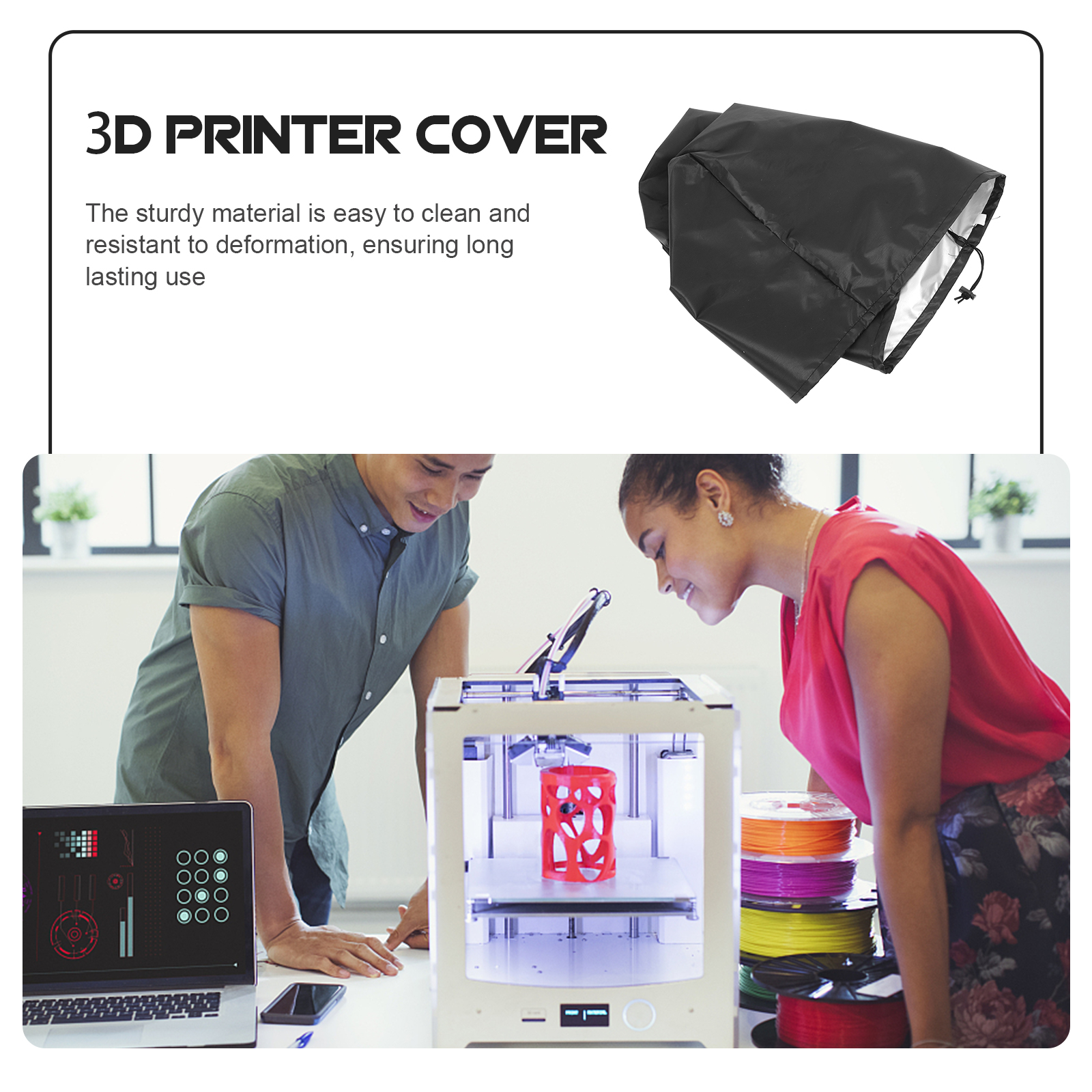 Dust Cover for 3d Printer Prot - 3D Printing Files のレビューと価格