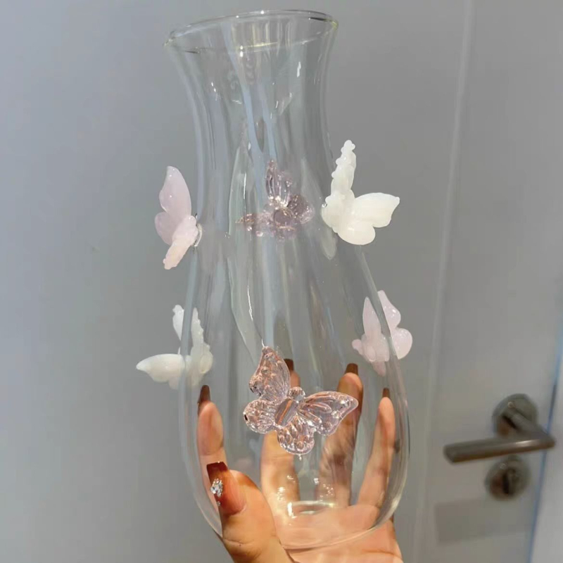 Creative 3D Butterfly Vase Jar - 3D Printing Vase のレビューと価格