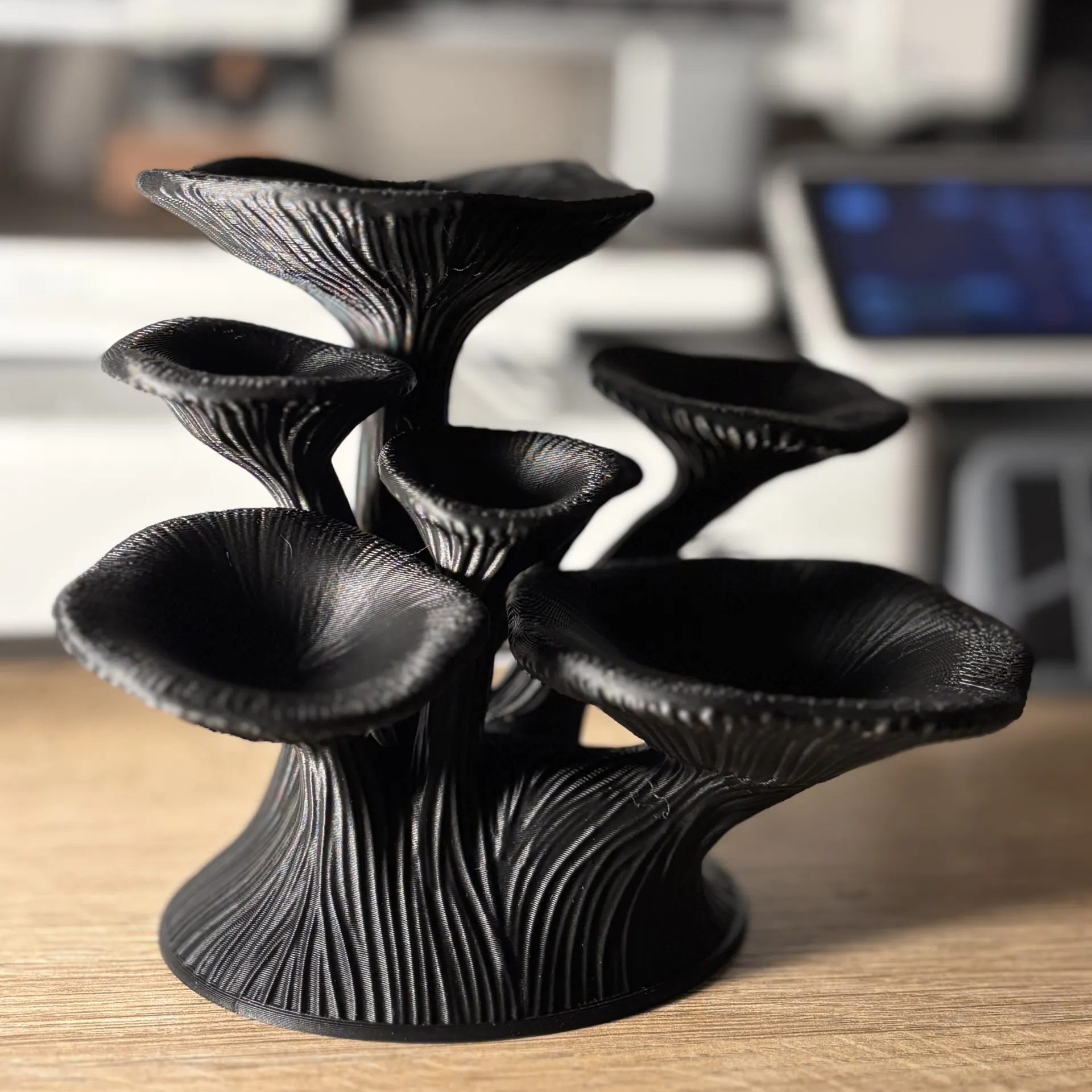 3D printed mushroom-shaped sto - 3D Printing Jewelry のレビューと価格