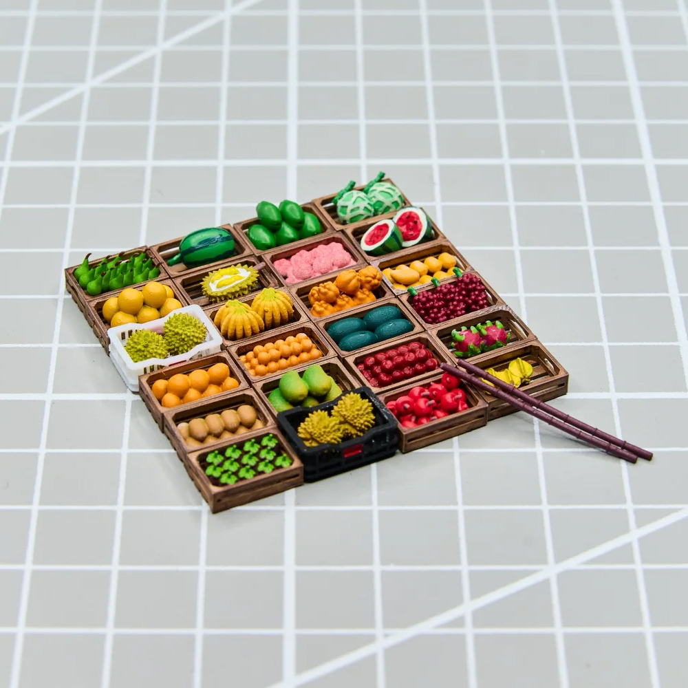 Kicarmod 1/64 Fruit Stand Mode - 3D Printing Designing のレビューと価格