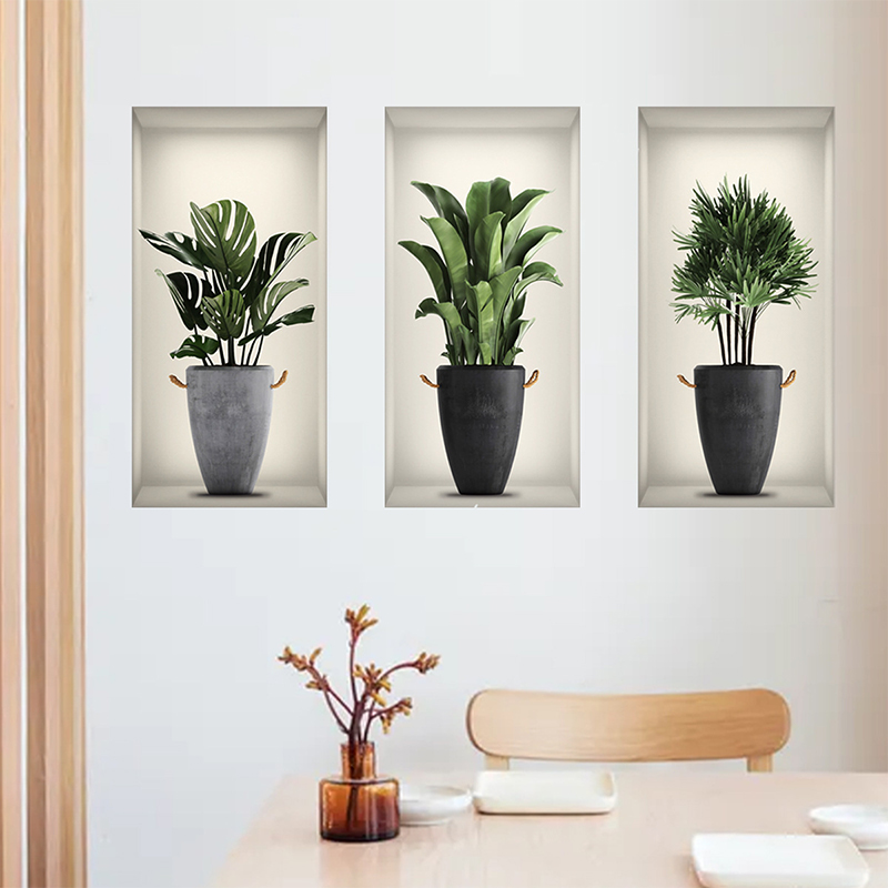 3 Sheets Green Plant Potted Pl - 3D Printing Vase のレビューと価格