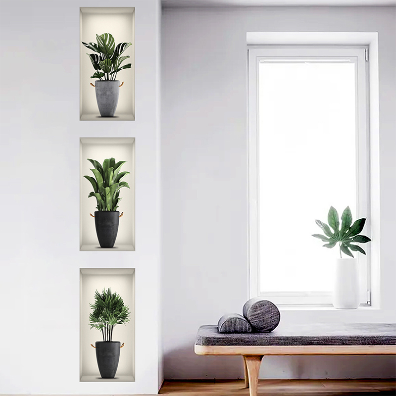 3 Sheets Green Plant Potted Pl - 3D Printing Vase のレビューと価格