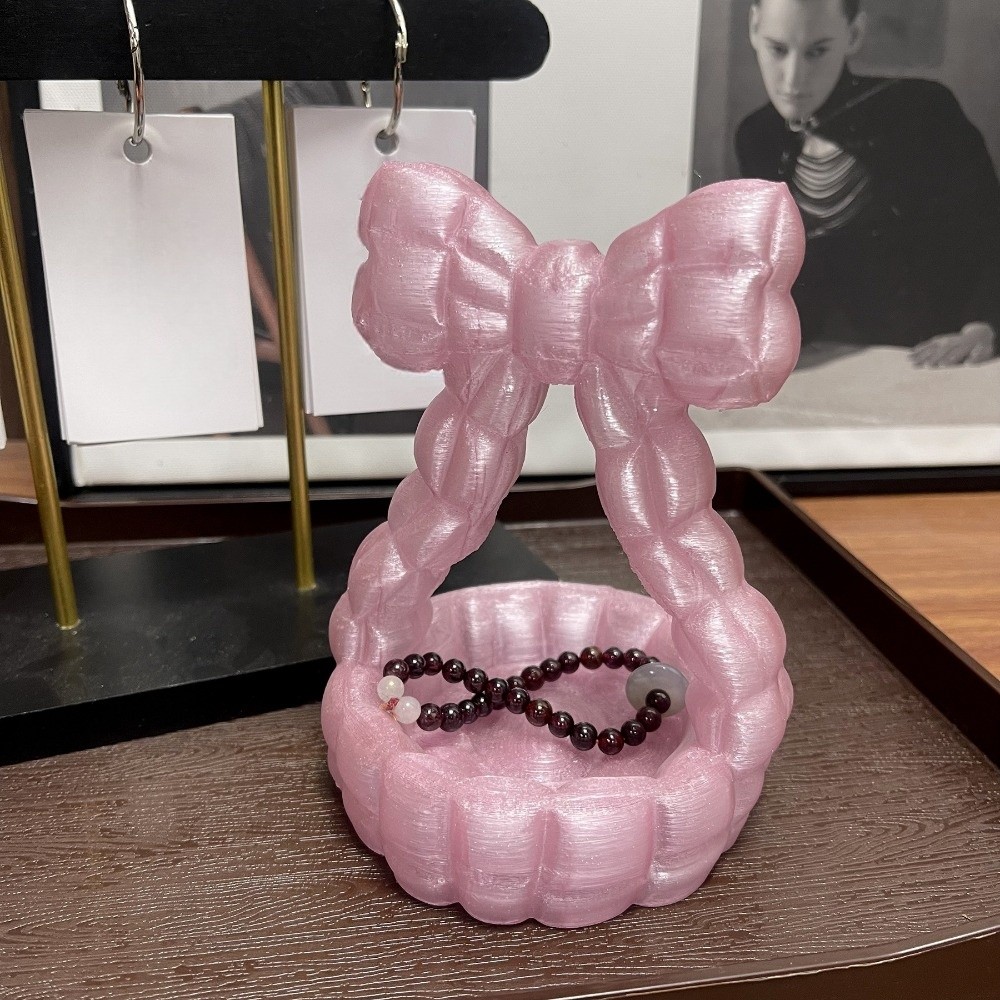 Elegant Bow 3D Printed Jewelry - 3D Printing Ring Holder のレビューと価格