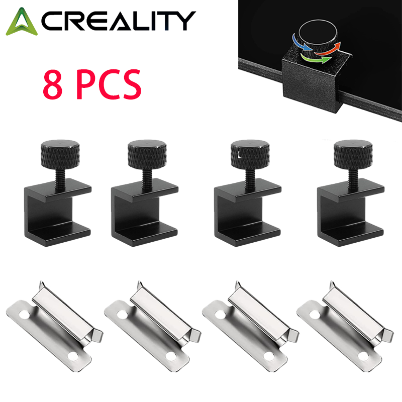  3D Printer Glass Bed Clips C - 3D Printing Creality のレビューと価格