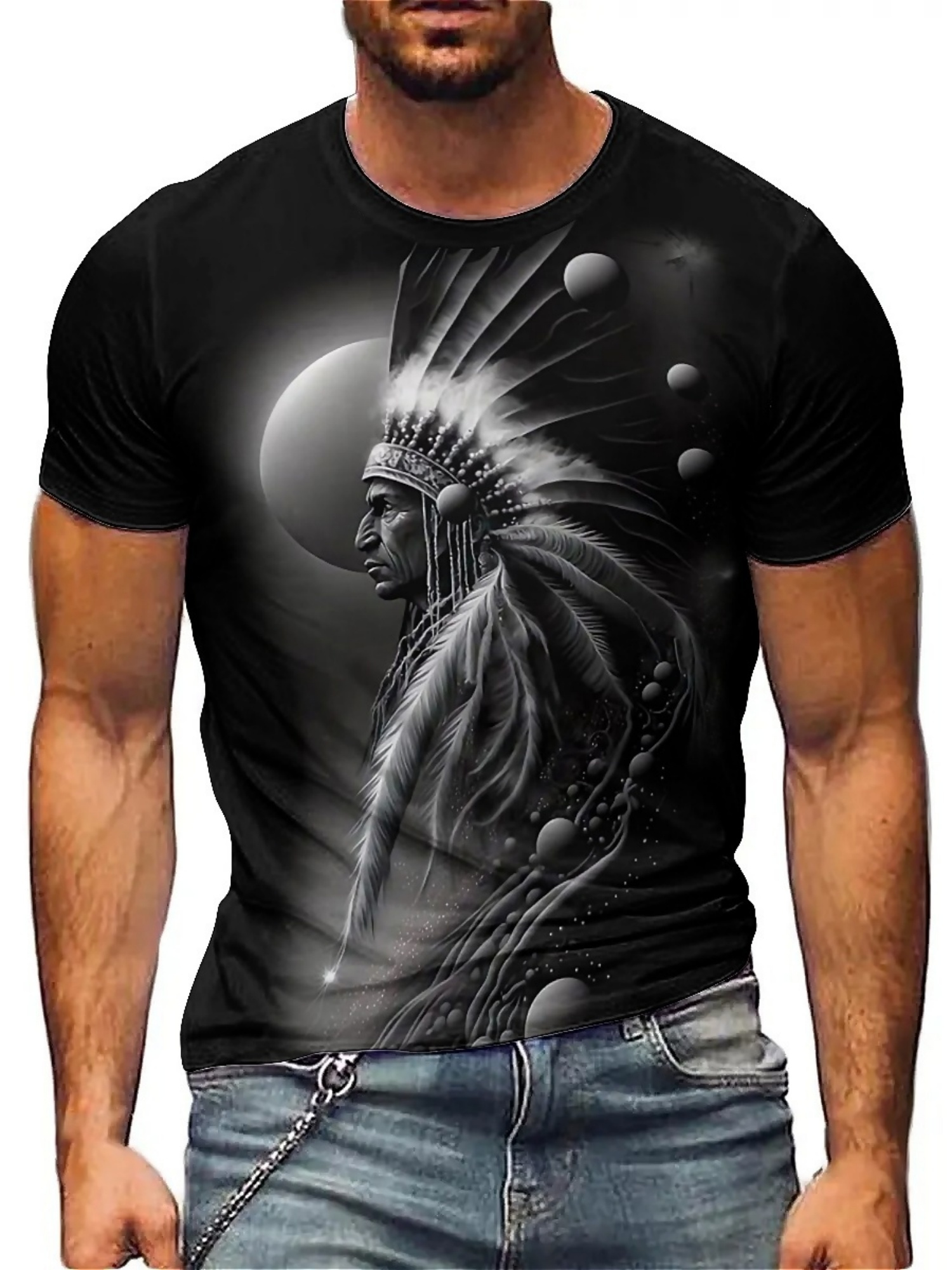 Men's 3D Printed Tribal Chieft - 3D Printing Designing のレビューと価格