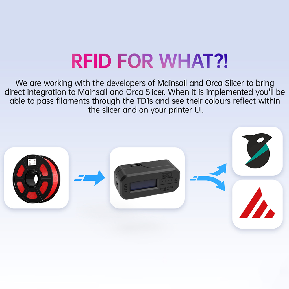 BIGTREETECH TD1s Reads Filamen - 3D Printing Pdf のレビューと価格