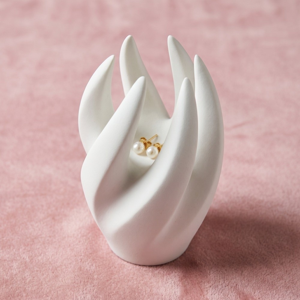 Space Saving Finger-Shaped Rin - 3D Printing Ring Holder のレビューと価格