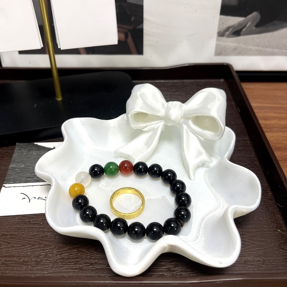 Elegant 3D Printed Jewelry Tra - 3D Printing Ring Holder のレビューと価格