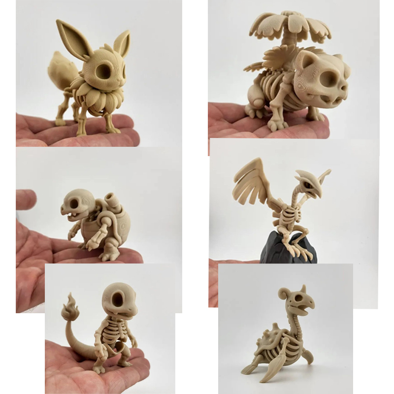 Pokémon Fossil Bone Model Eeve - 3D Printing Gundam のレビューと価格