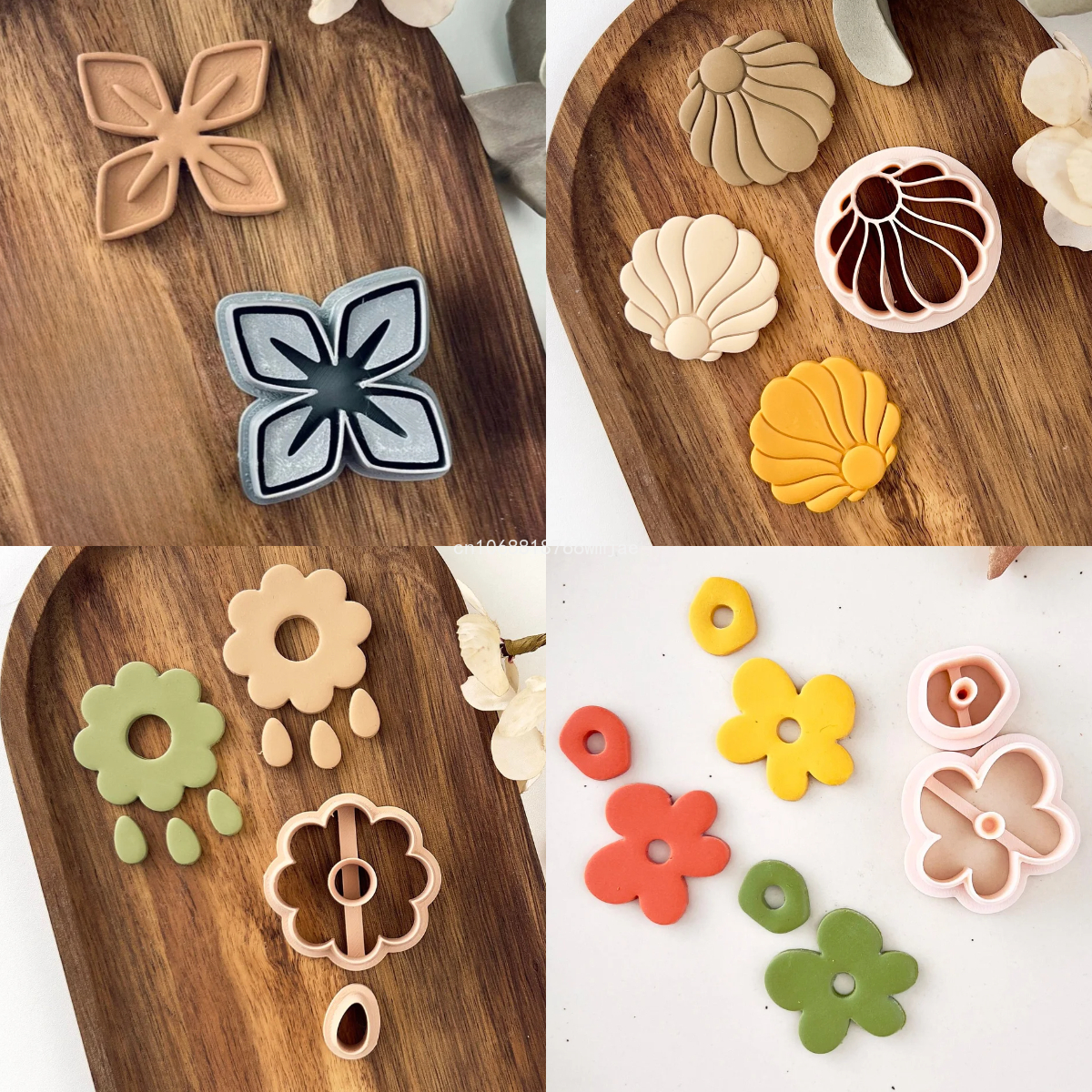 Lily Shape Polymer Clay Cutter - 3D Printing Jewelry のレビューと価格