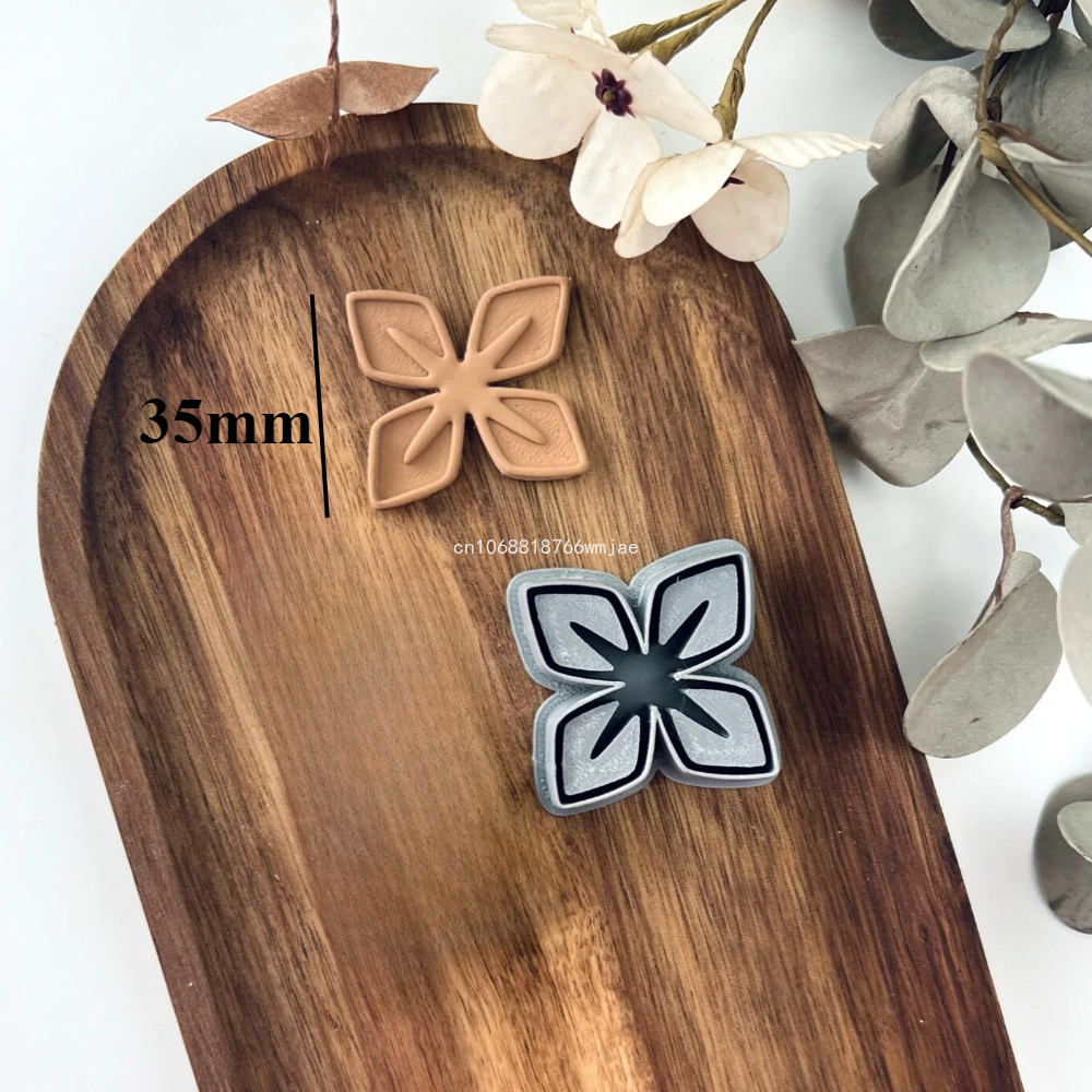 Lily Shape Polymer Clay Cutter - 3D Printing Jewelry のレビューと価格