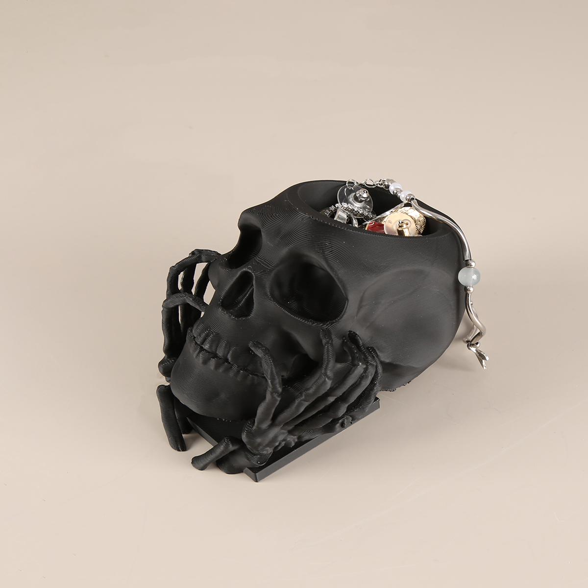 1 Piece Dark - style Skull wit - 3D Printing Jewelry のレビューと価格