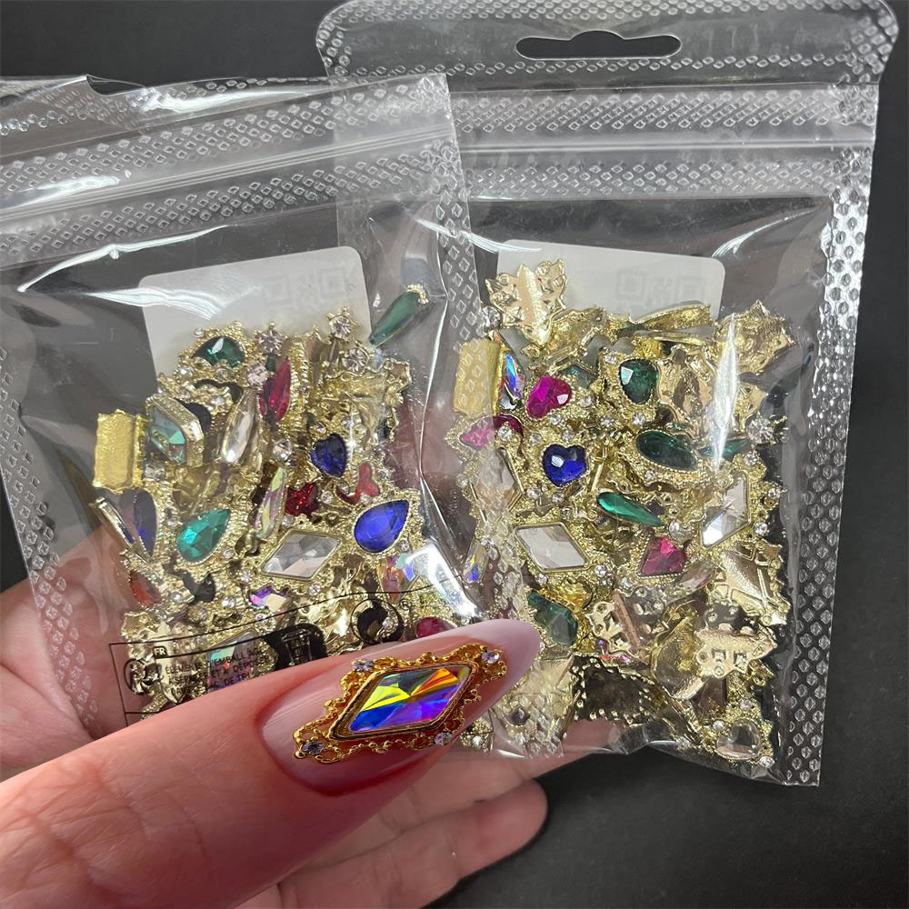 60PCS Mix Nail Art Rhinestones - 3D Printing Jewelry のレビューと価格