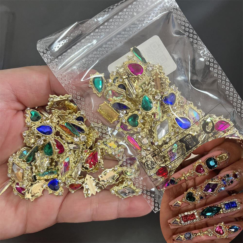 60PCS Mix Nail Art Rhinestones - 3D Printing Jewelry のレビューと価格