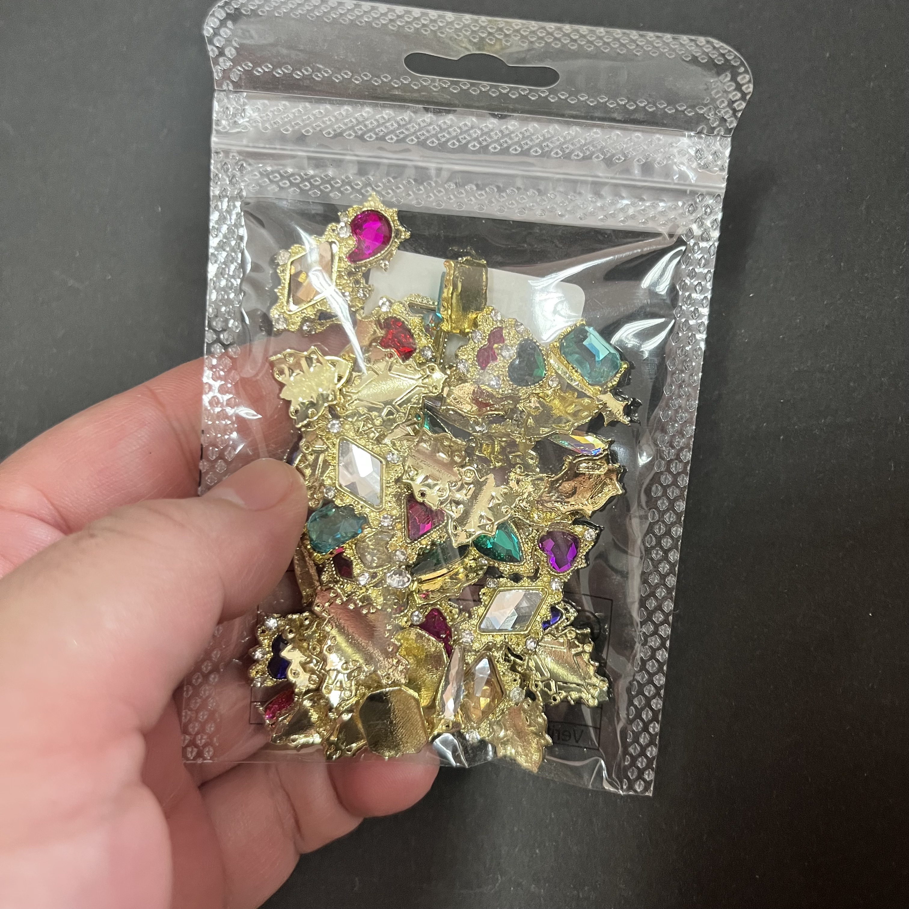 60PCS Mix Nail Art Rhinestones - 3D Printing Jewelry のレビューと価格