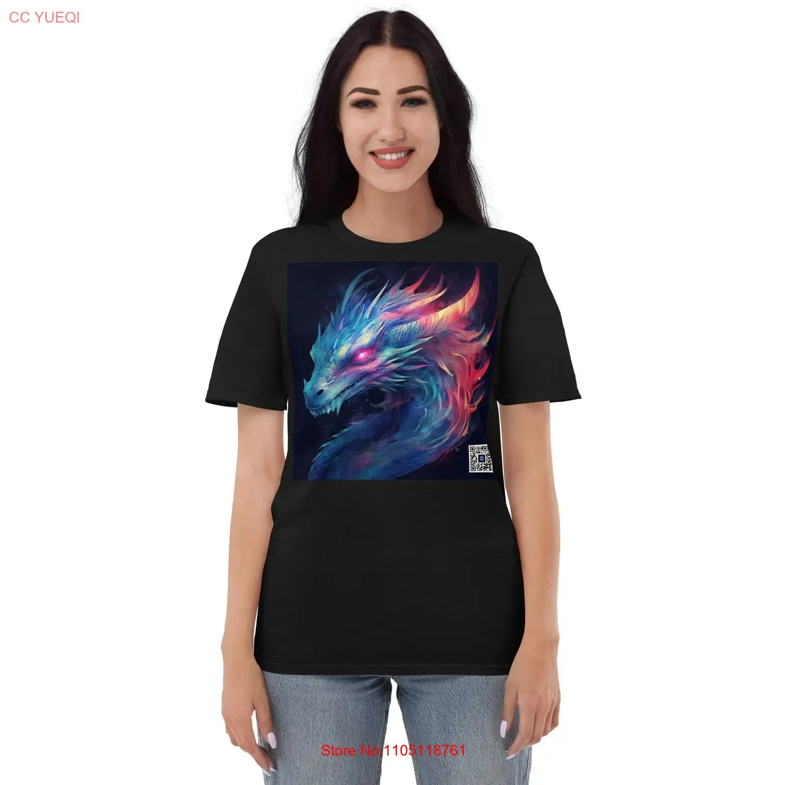 Dragon T Shirt smartphone came - 3D Printing Qr Codes のレビューと価格