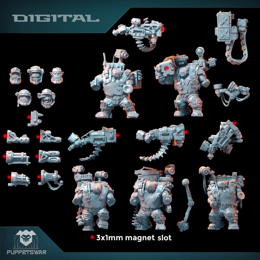 Orc Ultimate Badasses Squad, G - 3D Printing Objects のレビューと価格