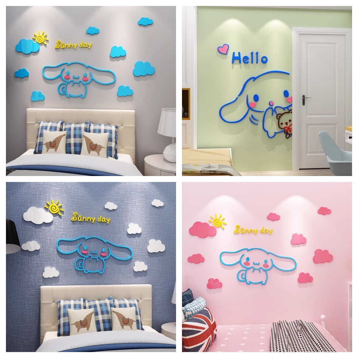 Sanrio Stickers Acrylic Layout - 3D Printing Objects のレビューと価格