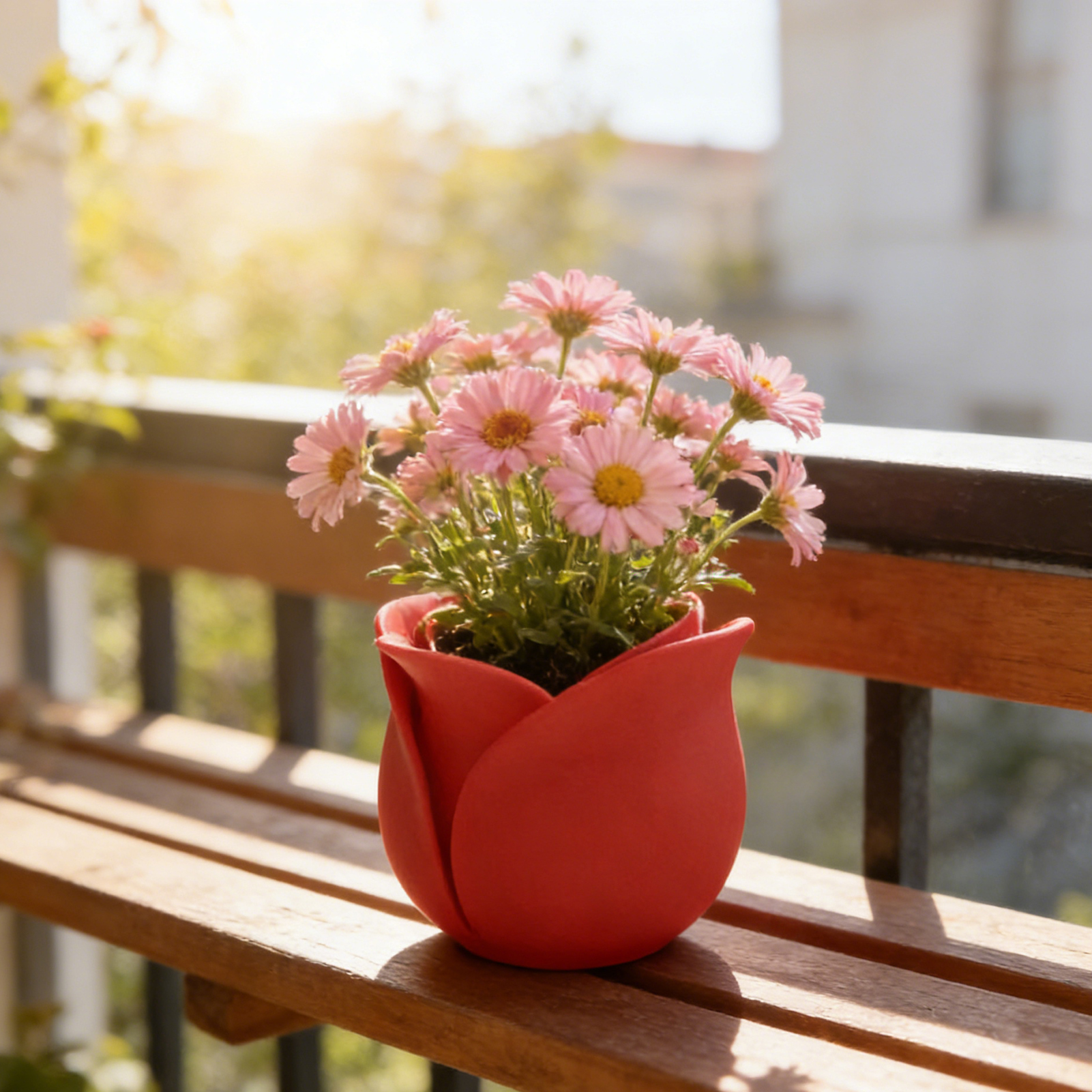 3D Printed Plastic-Rose Plante - 3D Printing Vase のレビューと価格
