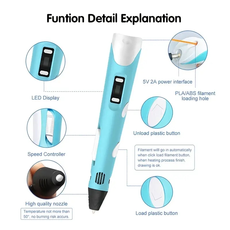 3D Printing Pen DIY Three-dime - 3D Printing Pdf のレビューと価格
