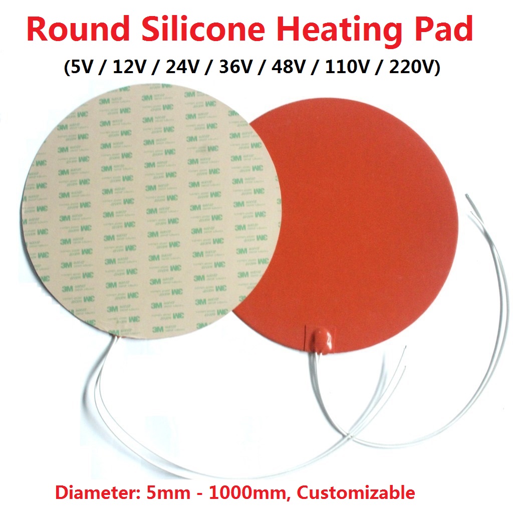 Big Size Round Silicone Heatin - 3D Printing Tablet のレビューと価格