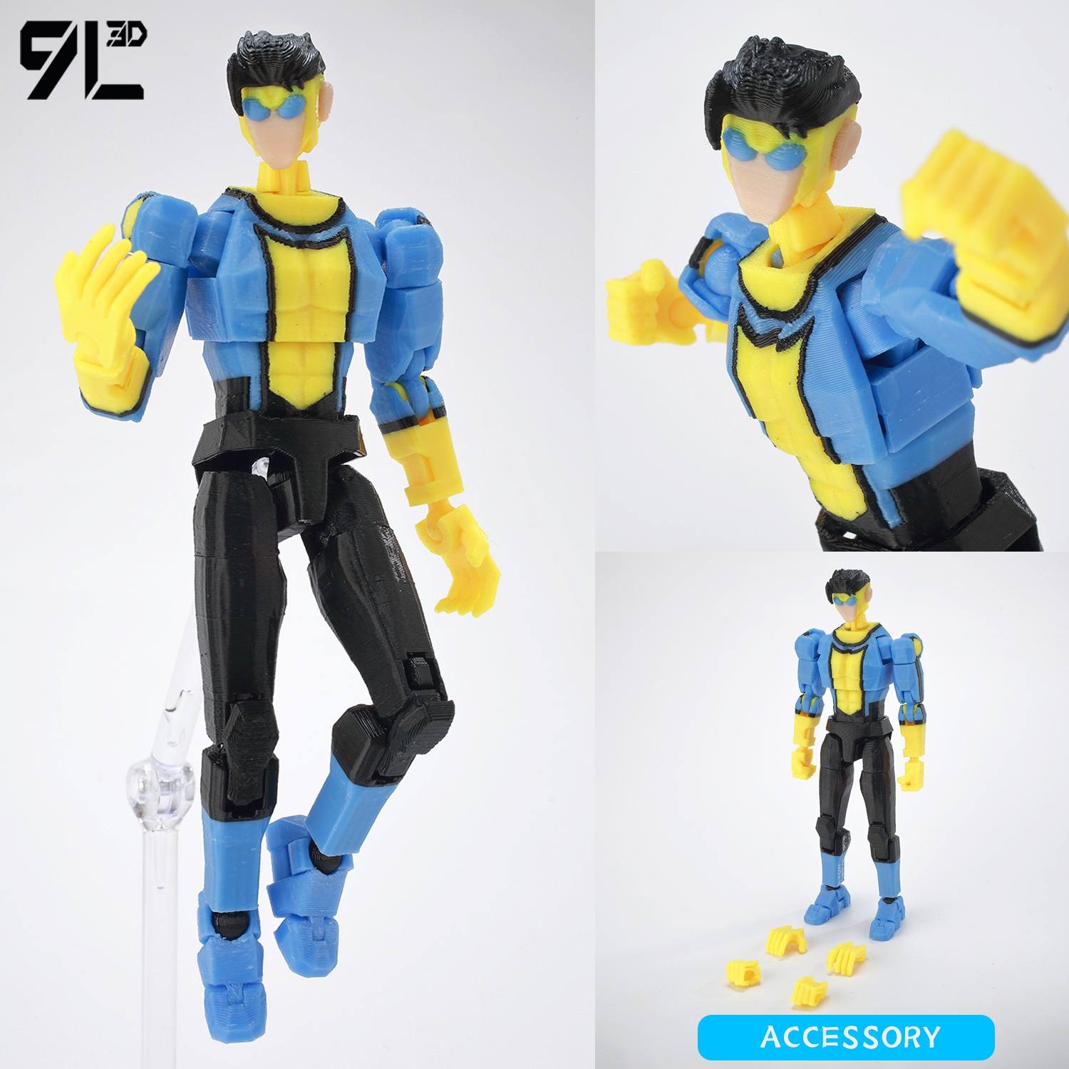 Empire Mark 9L3D Lucky13 Dummy - 3D Printing Gundam のレビューと価格