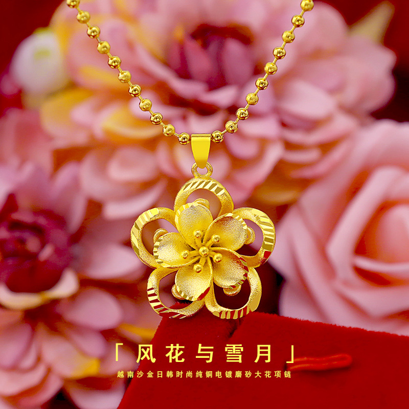 999 Pure Gold Sunflower Pendan - 3D Printing Jewelry のレビューと価格