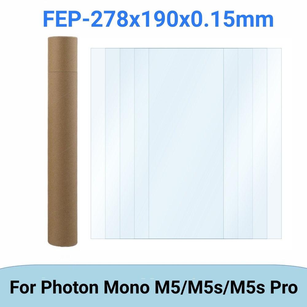 5 Pcs FEP Film 10.1 Inch 278*1 - 3D Printing Pdf のレビューと価格