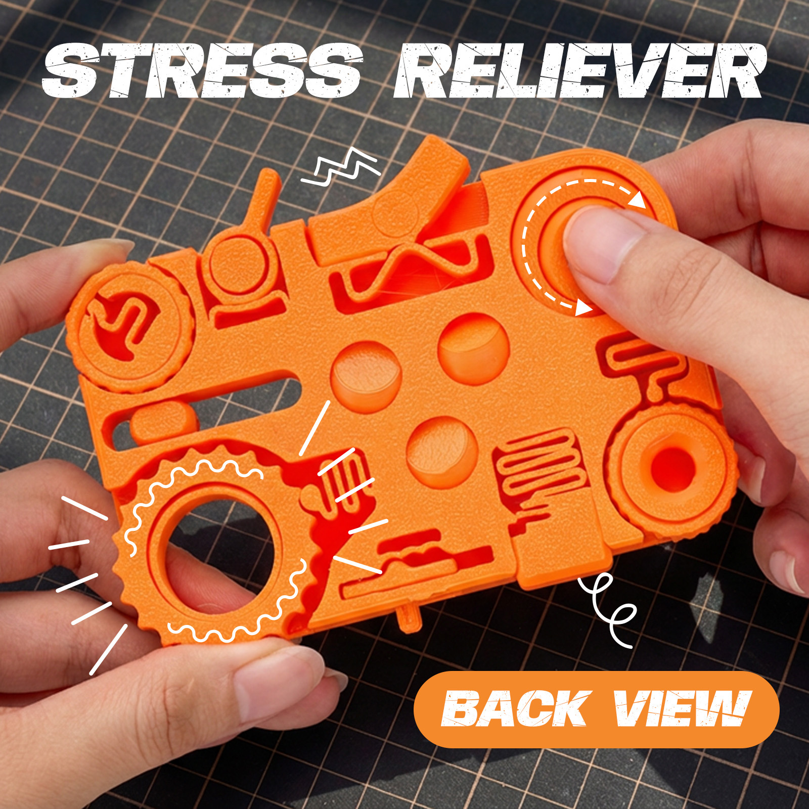 12-in-1 Stress Relief Toy 3D P - 3D Printing Gundam のレビューと価格