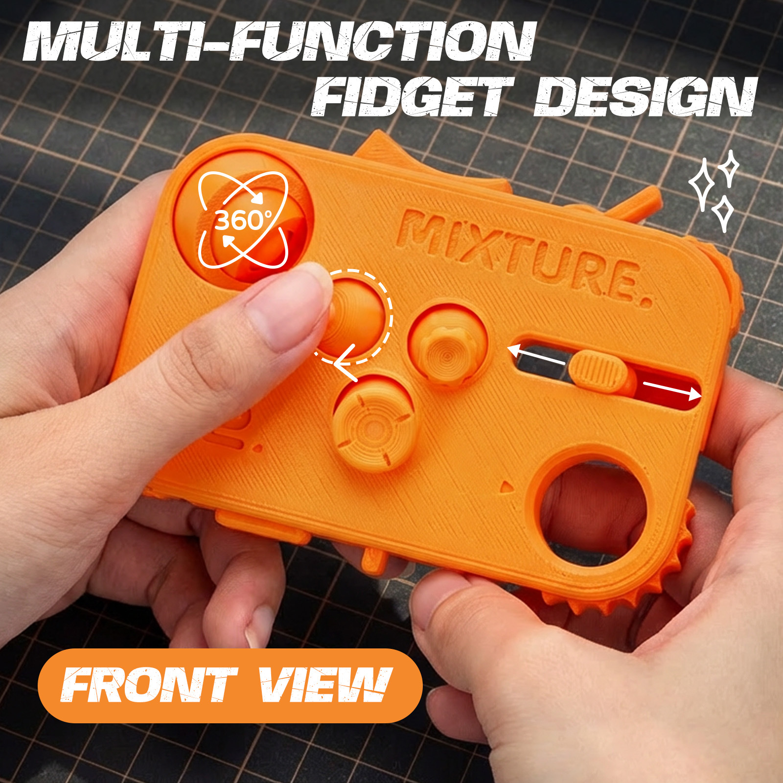 12-in-1 Stress Relief Toy 3D P - 3D Printing Gundam のレビューと価格