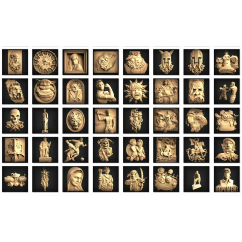 CHARACTERS COLLECTION - More T - 3D Printing Files のレビューと価格