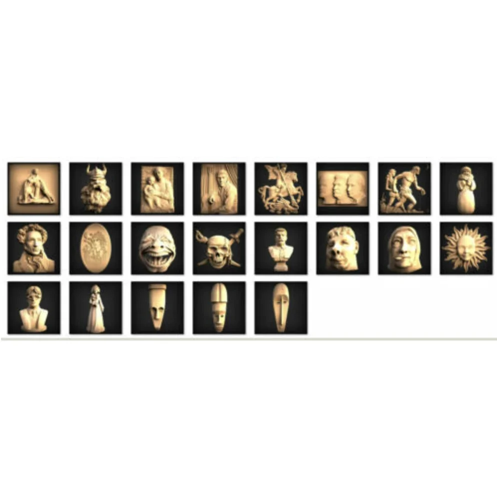 CHARACTERS COLLECTION - More T - 3D Printing Files のレビューと価格