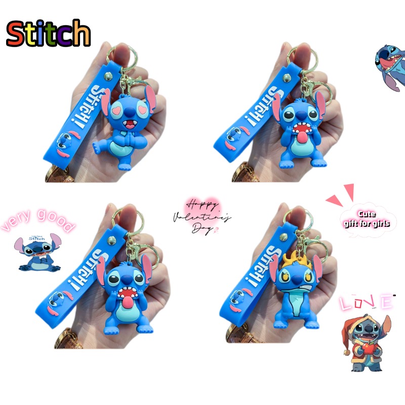 Disney Stitch 3D Doll Car Key  - 3D Printing Jewelry のレビューと価格