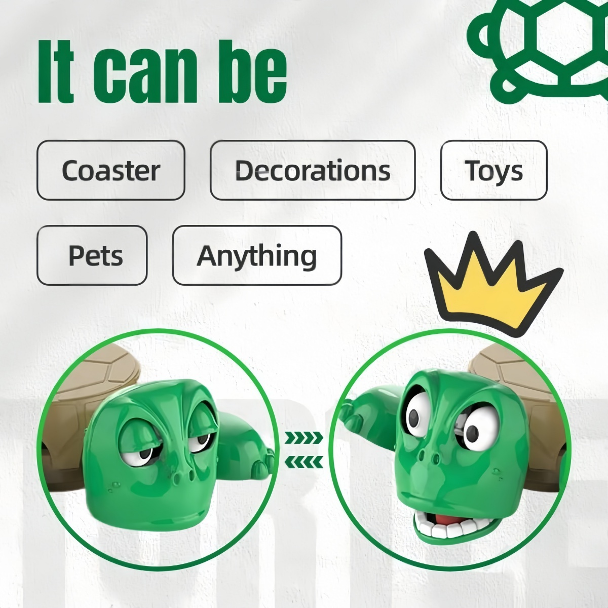 3D Printed Panicked Turtle Coa - 3D Printing Tablet のレビューと価格