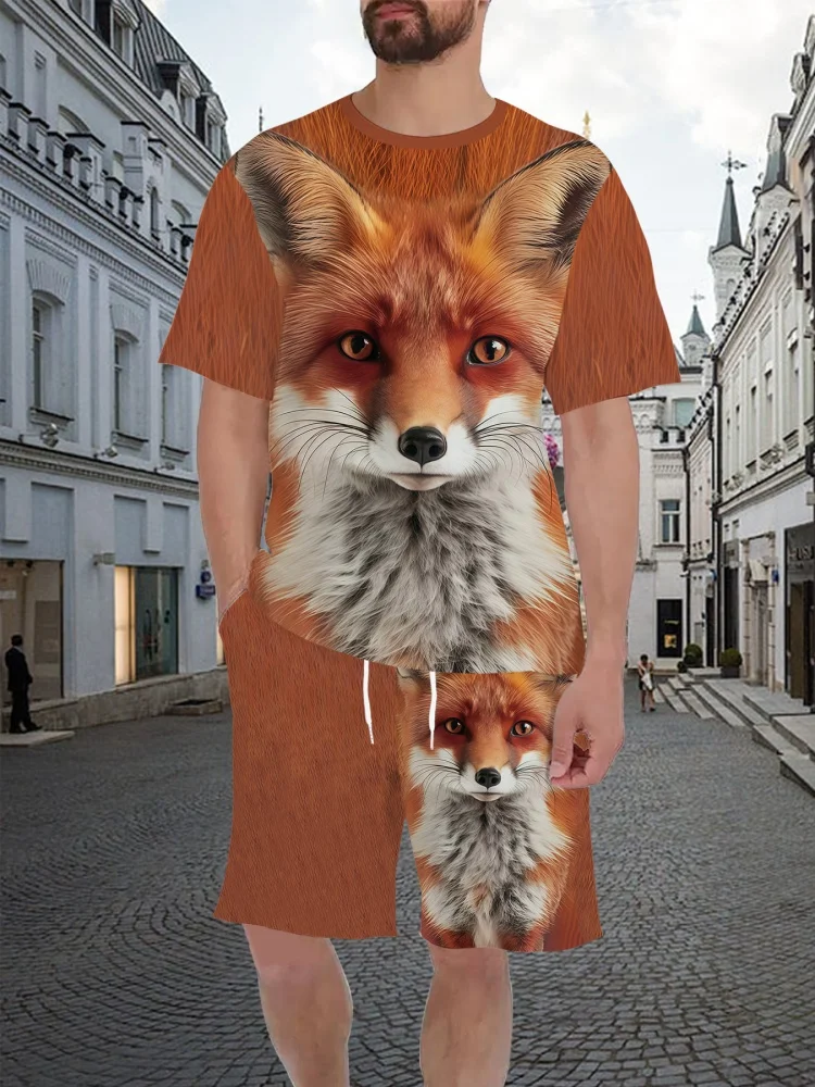 Summer New Men's O-neck T-shir - 3D Printing Designing のレビューと価格
