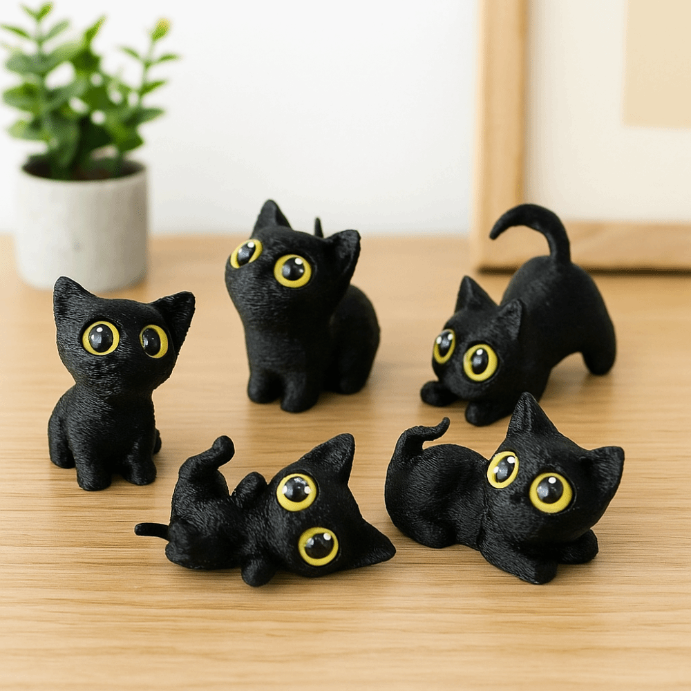 PLA Halloween Cat Anime Figure - 3D Printing Objects のレビューと価格