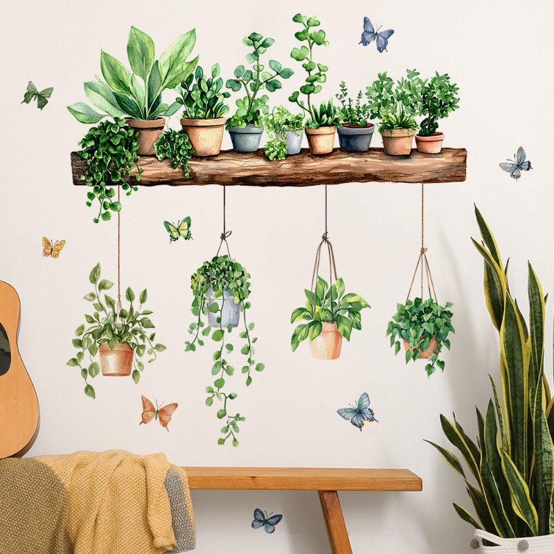 3D Potted Green Plant Shelf Wa - 3D Printing Vase のレビューと価格